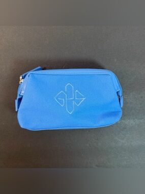 ANA Ettinger London Amenity Travel Pouch Nippon Airways Promo Empty Blue
